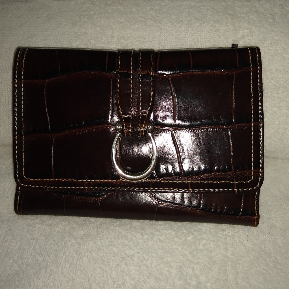 Brighton brown leather wallet.